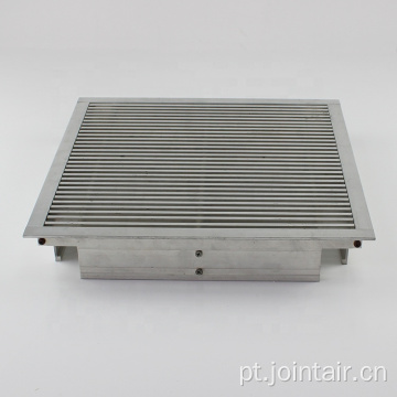 Decorativo Metal Linear Bar Floor Register Grade Difusor